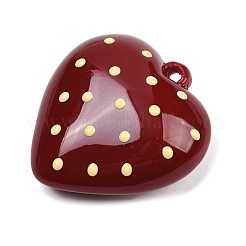 Подвески из непрозрачной акриловой эмали OACR-B036-12A