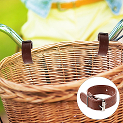 4 пара ремней для велосипедной корзины из искусственной кожи&nbsp;AJEW-CL0001-32B