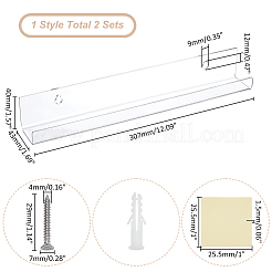 Акриловые держатели пластинок AJEW-WH0270-182