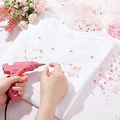 Непрозрачные и прозрачные кабошоны из смолы RESI-WH0034-08A