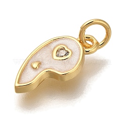 Стойки обшивки латунь микро проложить Циркон подвеску KK-I720-71G-01A