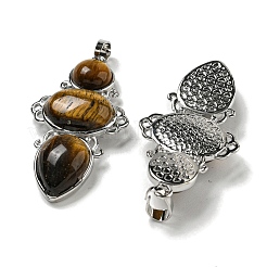 Природных тигровый глаз подвески&nbsp;G-Q158-04H