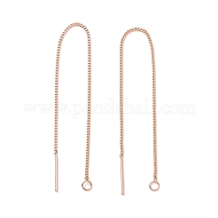 Ionenplattierung (IP) 304 Edelstahl Ohrstecker finden&nbsp;STAS-E161-07RG