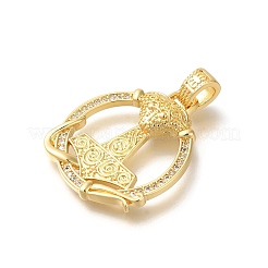 Реечное покрытие латунь с подвесками из кубического циркония&nbsp;KK-Z086-55G