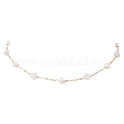 Ожерелья из цепочек из натурального розового кварца&nbsp;NJEW-JN05687-01