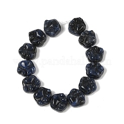 Природный содалит бисер нитей G-M108-A01-01