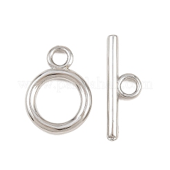 Кольцо из латуни Переключить застежками&nbsp;KK-G548-33P