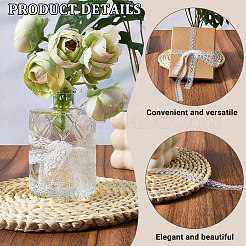 Отделочные ленты из полиэфирного кружева&nbsp;OCOR-WH20050-028B