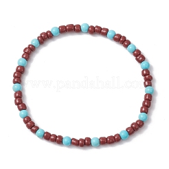 2 шт. 2 стиля браслеты из натурального магнезита BJEW-JB11833