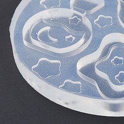 Moules en silicone de qualité alimentaire étoile et beignet et bouteille&nbsp;DIY-I086-01