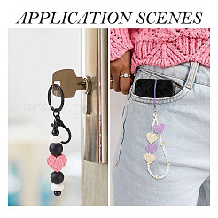 20 шт. 5 цвета непрозрачные акриловые бусины&nbsp;OACR-TA0002-76