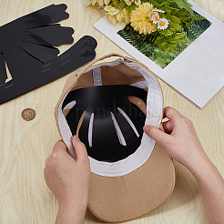 Support intérieur de chapeau en plastique&nbsp;AJEW-CY0002-50B