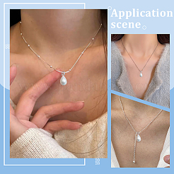 18 шт. 925 серебряных шурупа для крепления колышков STER-ME0001-05