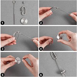 Dispositivo de alimentación colgante de acero inoxidable&nbsp;STAS-BK0001-01P