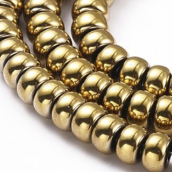 Немагнитные синтетический гематит бисер пряди G-G826-02G-6mm