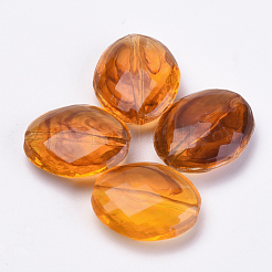 Акриловые бусины X-OACR-S016-30