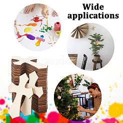 Незаконченные вырезы из дерева DIY-WH0034-70