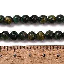 Natürliche Tigerauge-Perlenstränge der Güteklasse AB&nbsp;G-B133-A02-6MM-02