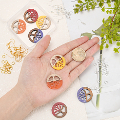 Наборы для изготовления сережек с подвесками своими руками DIY-OC0005-12