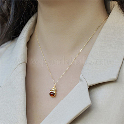 80 gancio a occhiello con vite in ottone&nbsp;KK-ME0004-74G