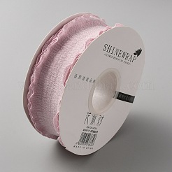 Лента из полиэстера с рюшами длиной 9 м. OCOR-WH0086-14A