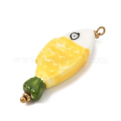 Porcelaine artisanale avec pendentifs en acier inoxydable 304&nbsp;SA-CBA2018-05G-02