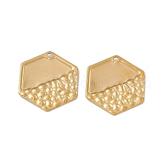 Placcatura ionica (ip) ciondoli in acciaio inossidabile 304&nbsp;LS-STAS-B031-39G