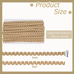 Wellen-Polyesterband&nbsp;OCOR-WH0078-379B