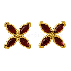 Серьги-гвоздики из нержавеющей стали 304&nbsp;EJEW-C135-01G-01