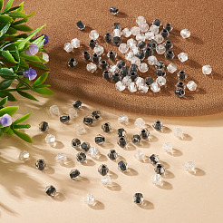 2 пакетик по 200 шт. прозрачных стеклянных бусин&nbsp;GLAA-TA0003-44G