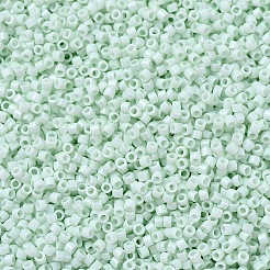 MIYUKIデリカビーズ  シリンダー  日本製シードビーズ  11/0  (db1496) オペークライトミント  1.3x1.6mm  穴：0.8mm  約100000個/500g&nbsp;SEED-MY11-DB1496