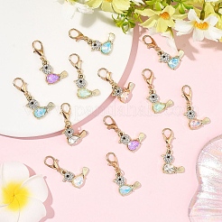 20 шт. подвеска в виде птицы из сплава стекла K5&nbsp;HJEW-YW00257