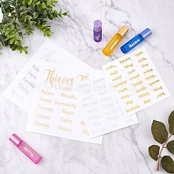 Пластиковые украшения наклейки DIY-BC0002-73