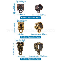 Поручни из сплава в тибетском стиле PALLOY-TA0001-82