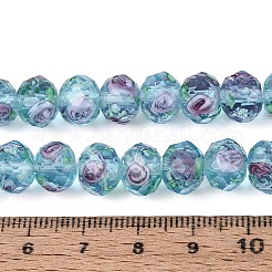 Бусы лэмпворк ручной работы&nbsp;LAMP-N037-01E