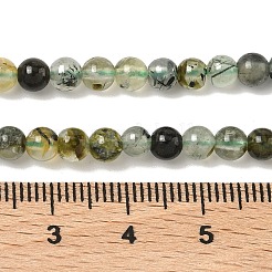 Природные пренит нитей бисера&nbsp;G-K224-03-4mm-01