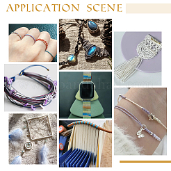 8 карта 8 стиля набор из вощеного хлопкового шнура OCOR-PH0006-38