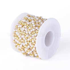 Акриловые цепочки из бисера ручной работы KK-I651-02G