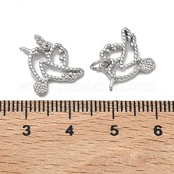 Латунные подвески в виде голубей&nbsp;KK-H256-10P