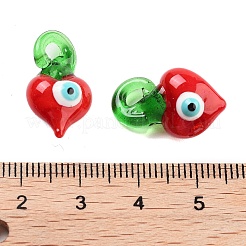 Стекло с эмалевыми подвесками GLAA-M047-02