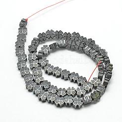 Non magnetici perle ematite sintetico fili&nbsp;G-Q943-08