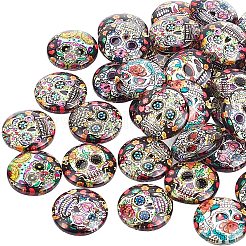 Cabochons di vetro flatback per i progetti fai da te&nbsp;GGLA-PH0004-27A
