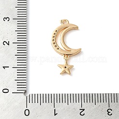 Латунные микропаве прозрачные подвески с фианитом KK-G503-39G