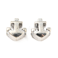 Европейские сплавочные бусины тибетского стиля  TIBE-P001-17AS