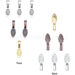 Тибетский сплав стиля клей-на плоской прокладки поручительств TIBEB-PH0004-12