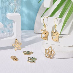 100 шт. 10 подвески из нержавеющей стали 304&nbsp;STAS-LS0001-32G