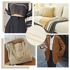 Вельветовая ткань в рубчик с переплетением&nbsp;DIY-WH0002-68A