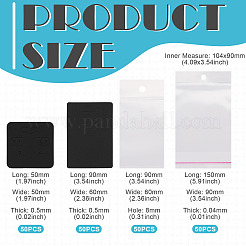 100 Stück 2 Stile Papier-Ohrring-Displaykarten&nbsp;CDIS-TA0001-50