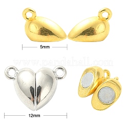 20 комплект магнитных застежек из сплава 2 цветов&nbsp;PALLOY-CJ0002-34