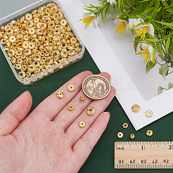 300 шт. 6 стиля бусины-распорки в тибетском стиле&nbsp;TIBEB-ME0001-08